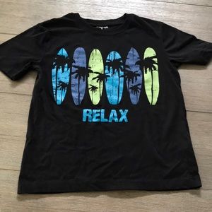 Relax black t shirt